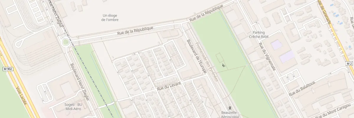 Plan du 80 Rue du Sirocco à Beauzelle