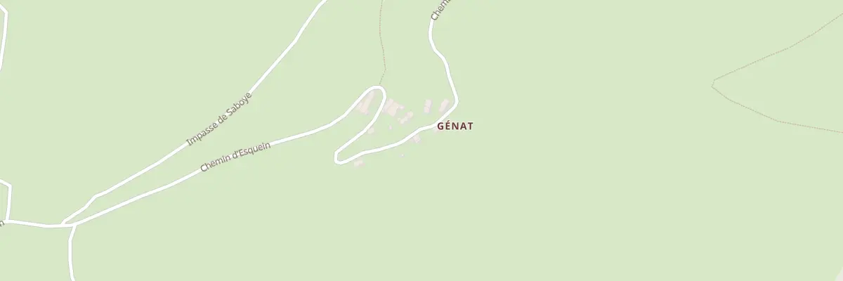 Plan du 5140 Genat à Esplas-de-Sérou