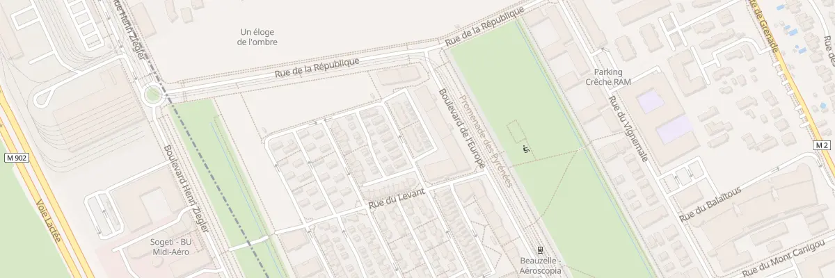 Plan du 78 Rue du Sirocco à Beauzelle