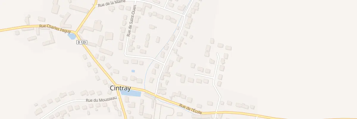 Plan du 9 Rue de la Mairie à Cintray