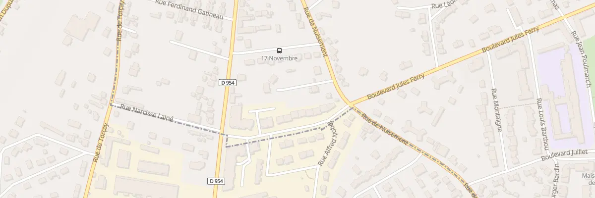 Plan du 28 Rue de Nuisement à Dreux