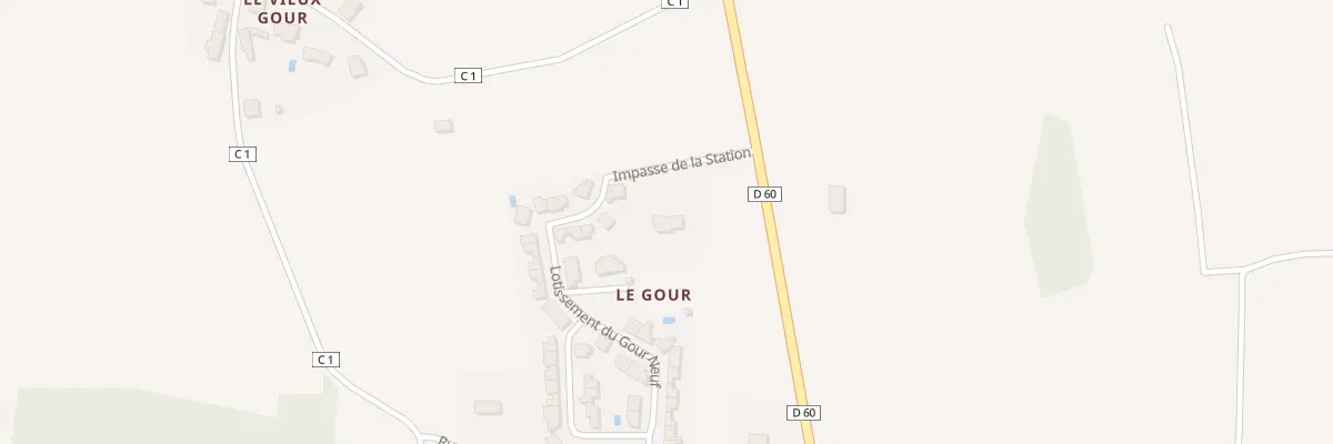 Plan du 47 Imp de la Station à Pazayac