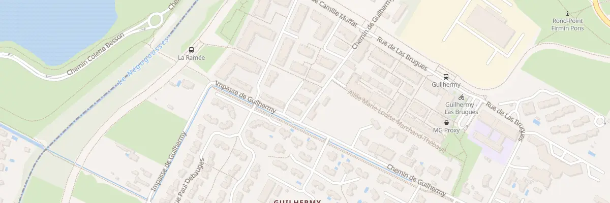 Plan du 51 Che de Guilhermy à Toulouse