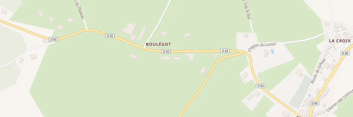 Plan du 461 Rte des Quatre Vents aux Coteaux Périgourdins