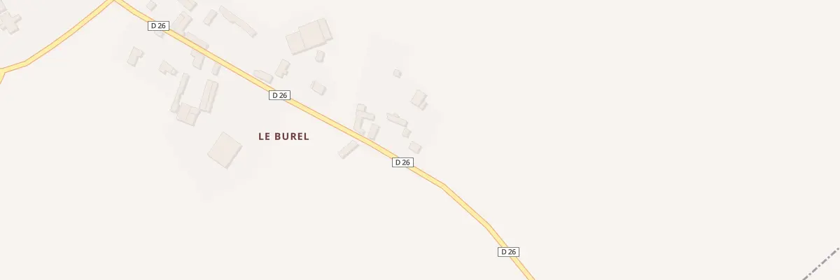Plan du 13 Le Burel à Cuverville-sur-Yères