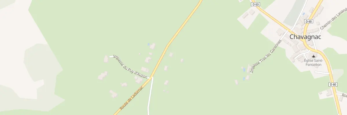 Plan du 339 Rte de Ladornac aux Coteaux Périgourdins