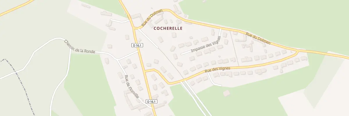 Plan du 13 Imp des Vignes à Montreuil