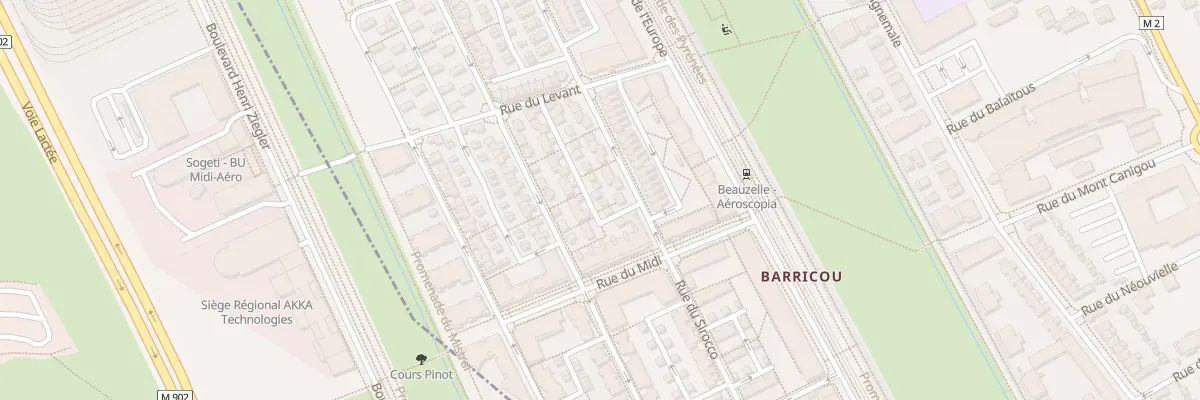 Plan du 31 Rue du Sirocco à Beauzelle