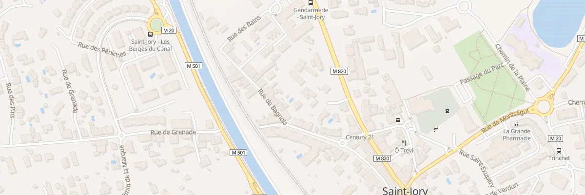 Plan du 26B Rue de Bagnols à Saint-Jory