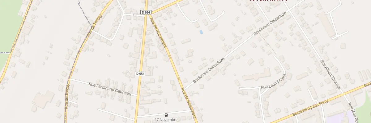 Plan du 11 Rue de Nuisement à Dreux