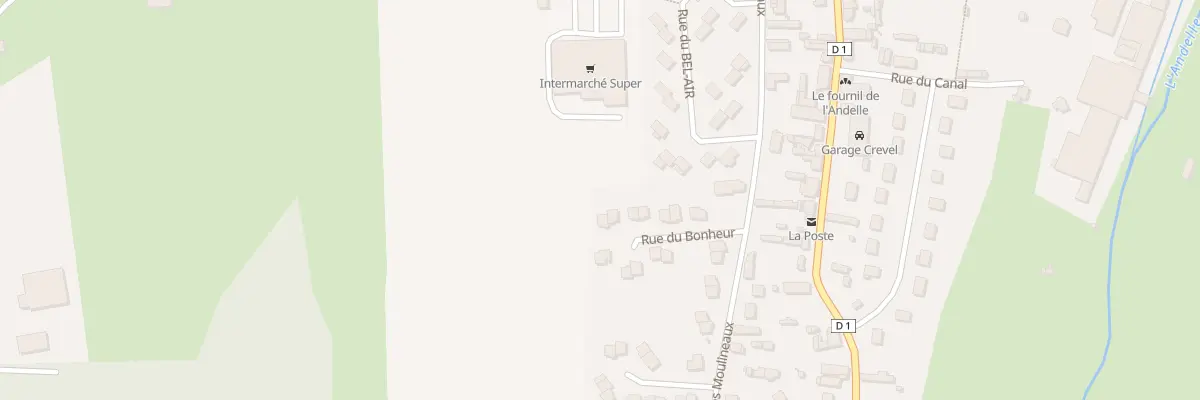 Plan du 14 Rue du Bonheur à Perriers-sur-Andelle