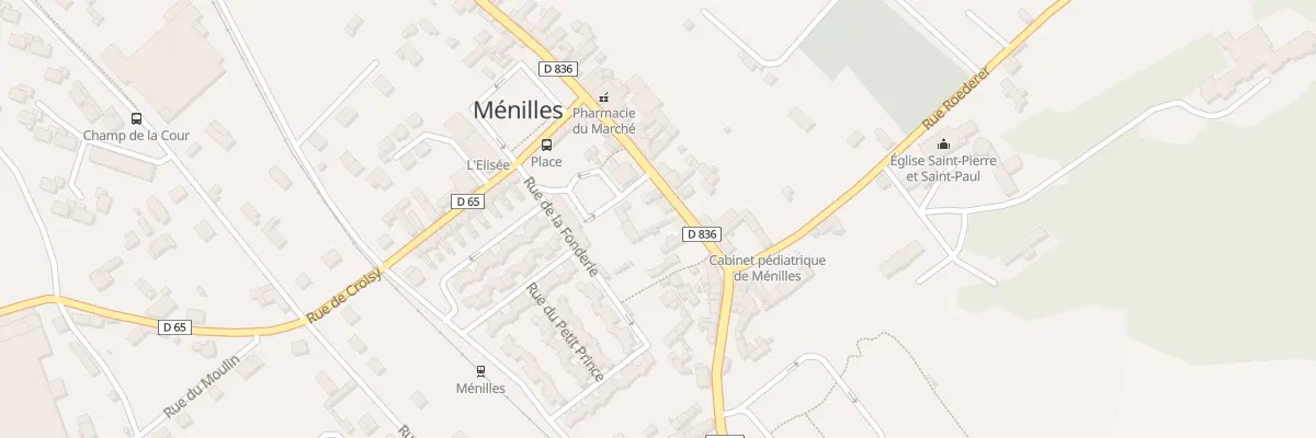 Plan du 59 Rue Aristide Briand à Ménilles