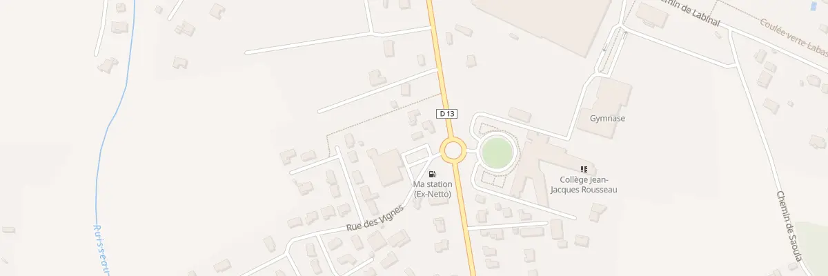 Plan du 376 Av Jean Moulin à Labastide-Saint-Pierre