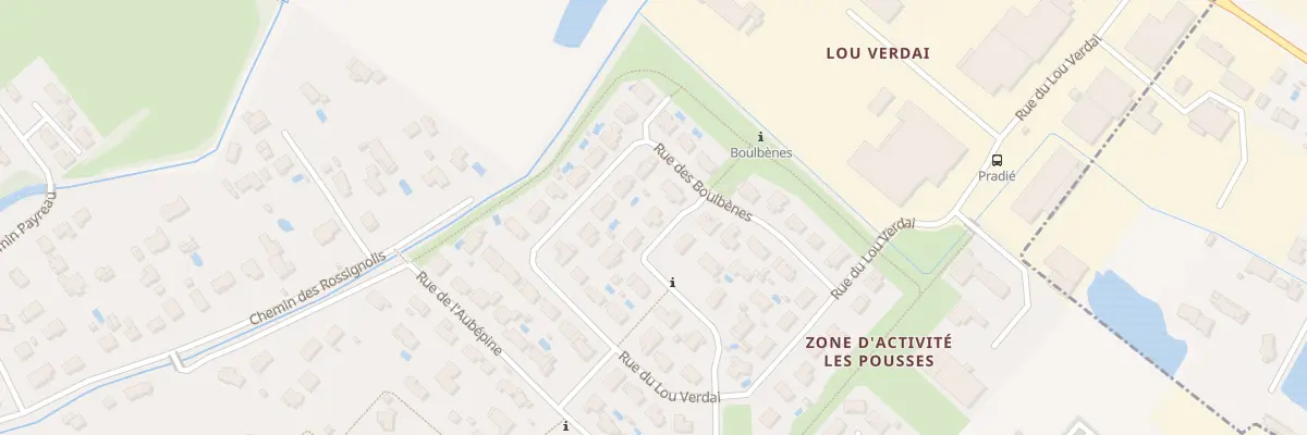 Plan du 13B Rue des Liserons à Villeneuve-Tolosane
