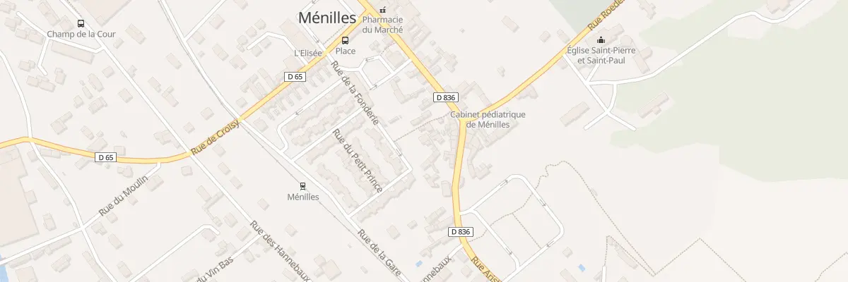 Plan du 53 Rue Aristide Briand à Ménilles