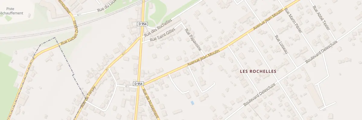 Plan du 76 Av Jean Moulin à Dreux
