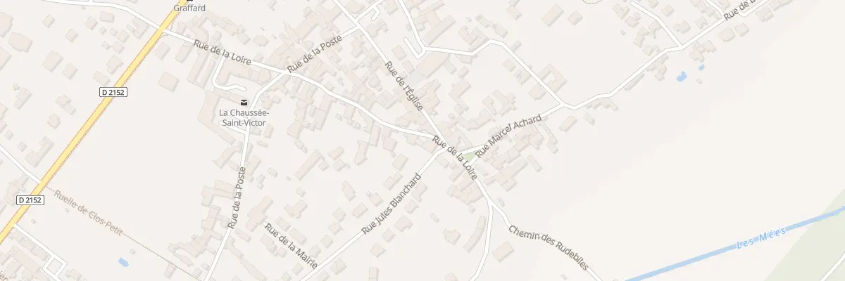 Plan du 25B Rue de la Loire à La Chaussée-Saint-Victor
