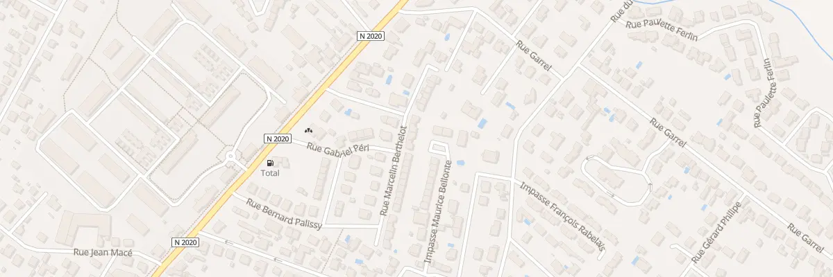 Plan du 30 Rue Marcelin Berthelot à Montauban