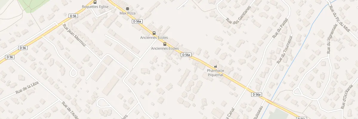 Plan du 20 Rue Clément Ader à Roquettes