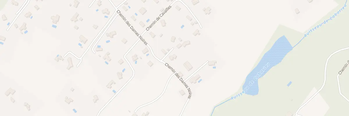 Plan du 989 Che des Dames Noires à Montauban