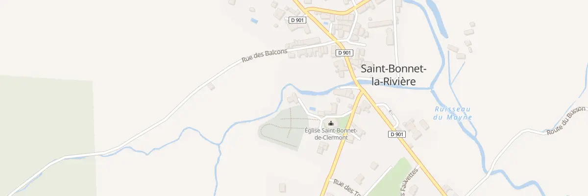 Plan du 2 Che Des Diligences à Saint-Bonnet-la-Rivière