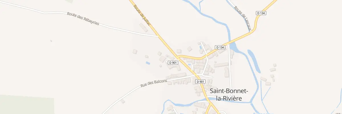 Plan du 7 Rte De Juillac à Saint-Bonnet-la-Rivière