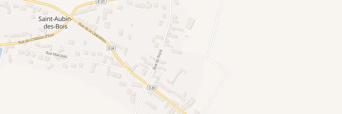 Plan du 6 Rue du Nord à Saint-Aubin-des-Bois