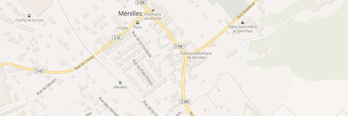 Plan du 51B Rue Aristide Briand à Ménilles