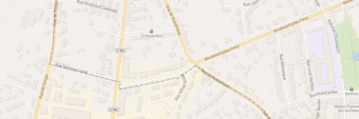 Plan du 30 Rue de Nuisement à Dreux