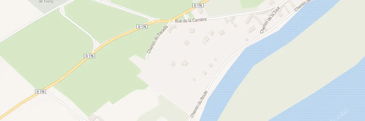 Plan du 8 Che du Paradis aux Trois Lacs