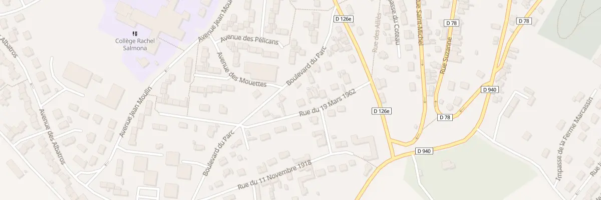Plan du 9015 Bd du Parc au Tréport