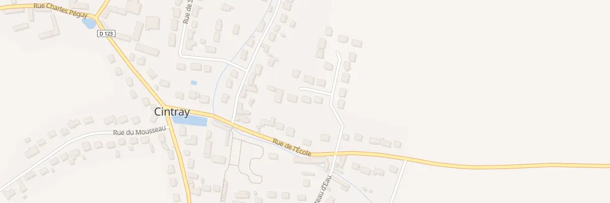 Plan du 17 Ham de la Plaine à Cintray