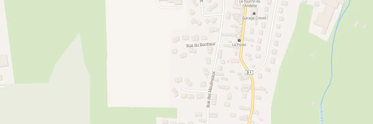 Plan du 5 Rue du Bonheur à Perriers-sur-Andelle