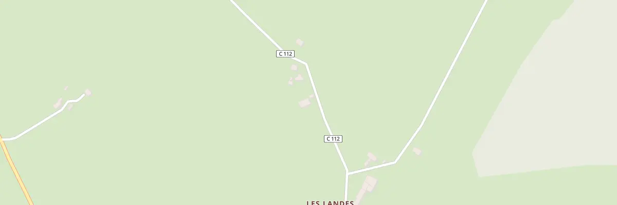 Plan du 6 Les Landes à Château-Chervix