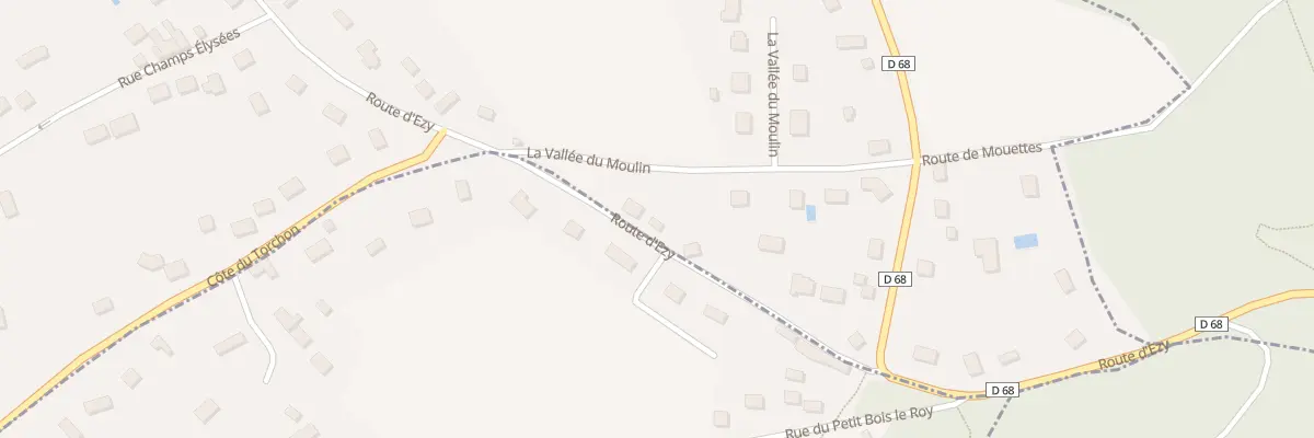 Plan du 27 Rte d’Ezy à L’Habit