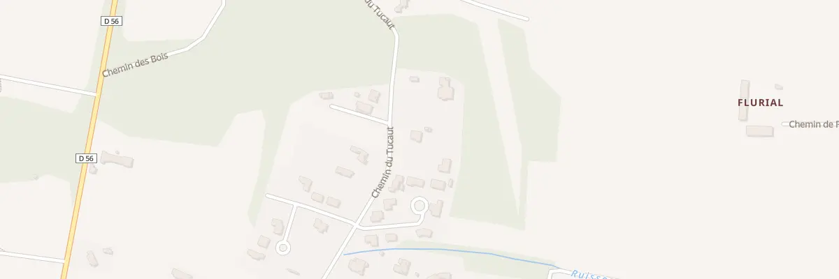 Plan du 1010 Che du Tucaut à Eaunes