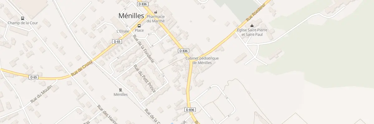 Plan du 49 Rue Aristide Briand à Ménilles