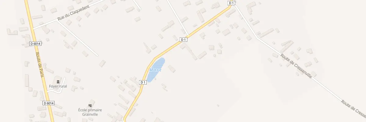 Plan du 6 Rue de la Grand Mare à Val d’Orger