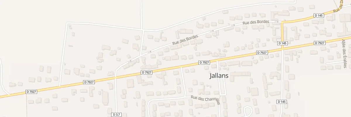Plan du 25A Rue de la République à Jallans
