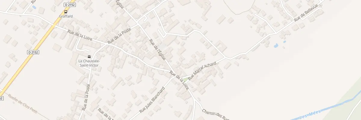 Plan du 26 Rue de l’Eglise à La Chaussée-Saint-Victor