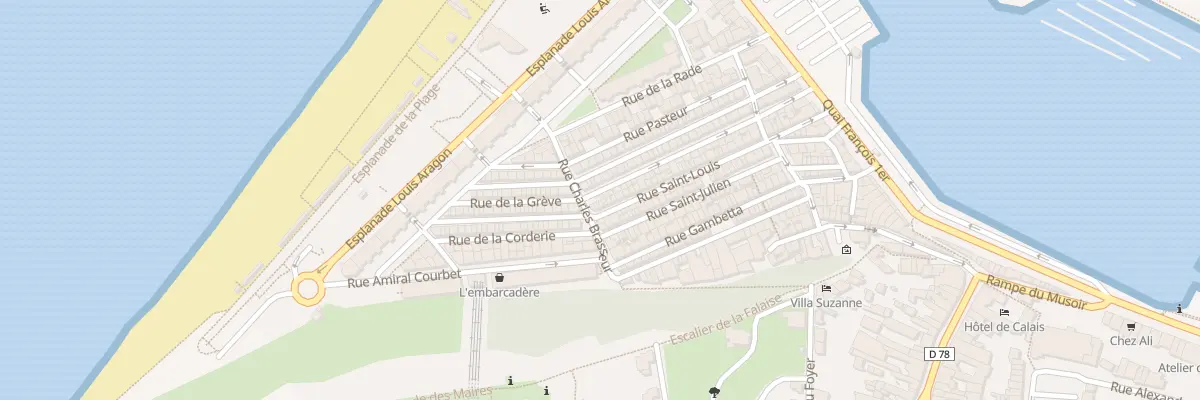 Plan du 59 Rue Thiers au Tréport