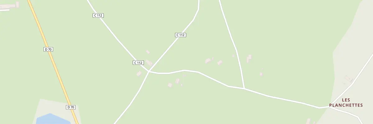 Plan du 27 Les Landes à Château-Chervix