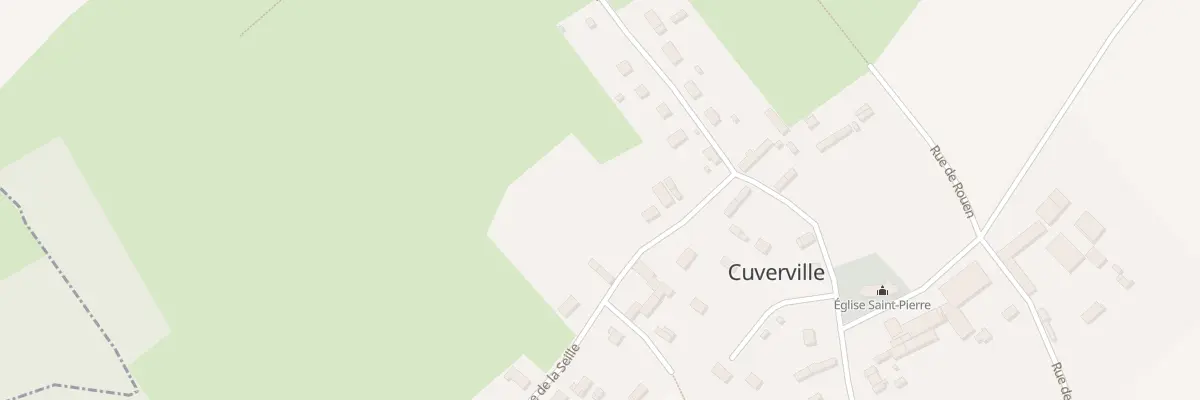 Plan du 2Q Rue de la Seille à Cuverville
