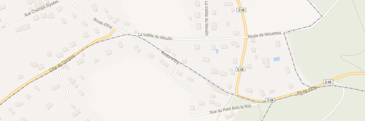 Plan du 29 Rte d’Ezy à L’Habit