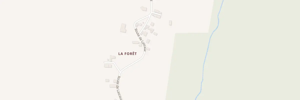 Plan du 990 Rte De Lascaux à Saint-Bonnet-la-Rivière