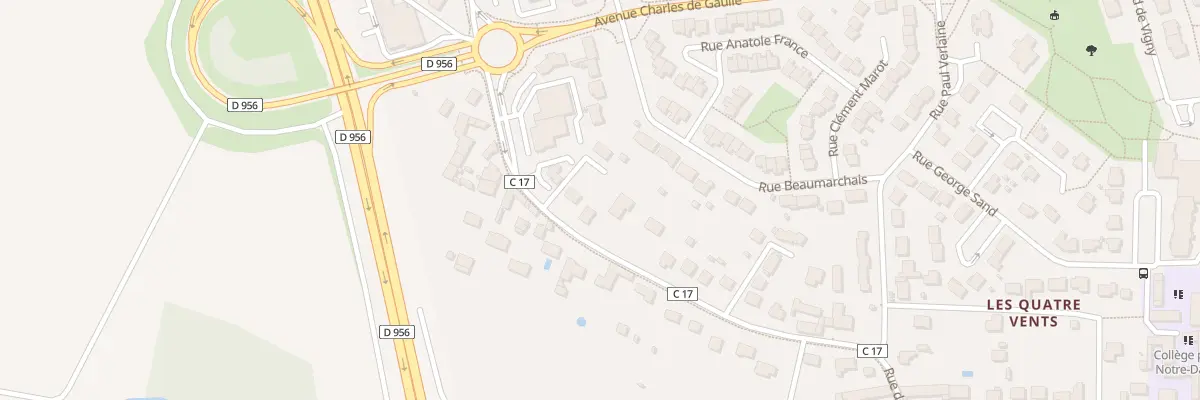 Plan du 34 Rue des 4 Vents à Vineuil