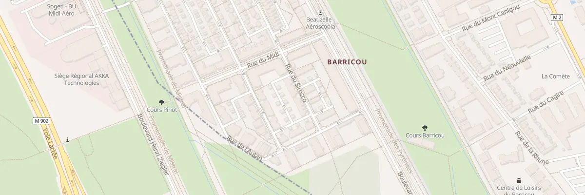 Plan du 19 Rue du Sirocco à Beauzelle