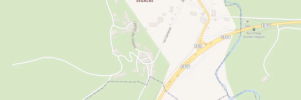 Plan du 4 Che des Noyers à Durban-sur-Arize