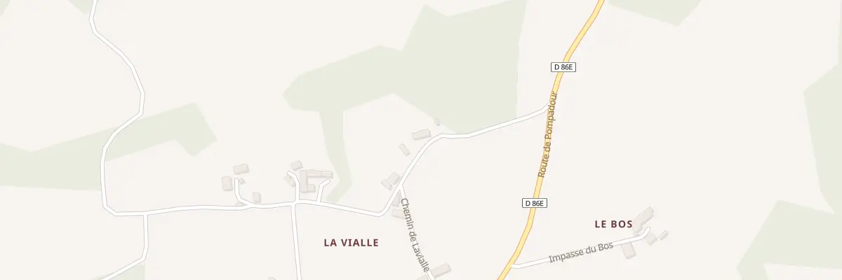 Plan du 5031 Lavialle à Lascaux