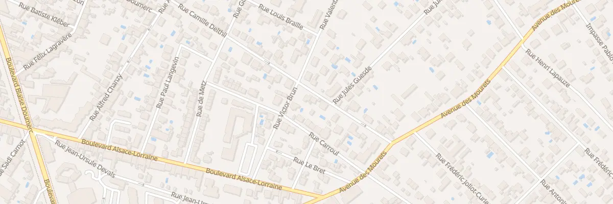 Plan du 694 Rue Camille Delthil à Montauban
